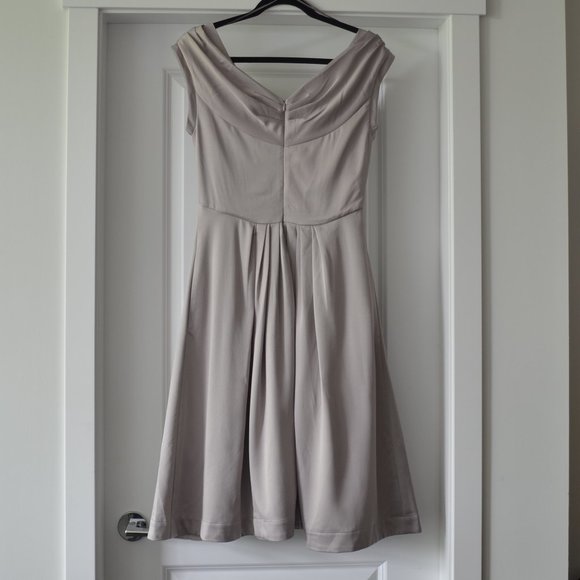 Emily & Fin Midi Dress - Smokey Grey - Picture 5 of 5